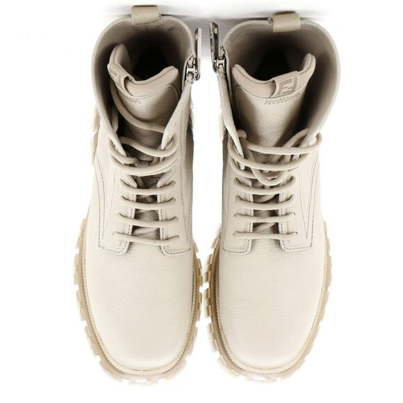 Fendi Men's Fendi Force Combat Boots Leather Neutral - Picture 2 of 6